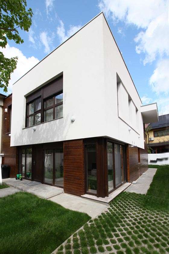 Our contemporary design for this small home